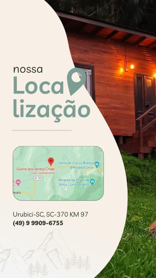 Vila Quinta Dos Ventos Chale Urubici Exteriér fotografie